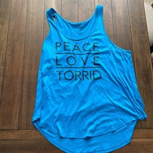 TORRID ACTIVE - LOVE TORRID TANK TOP